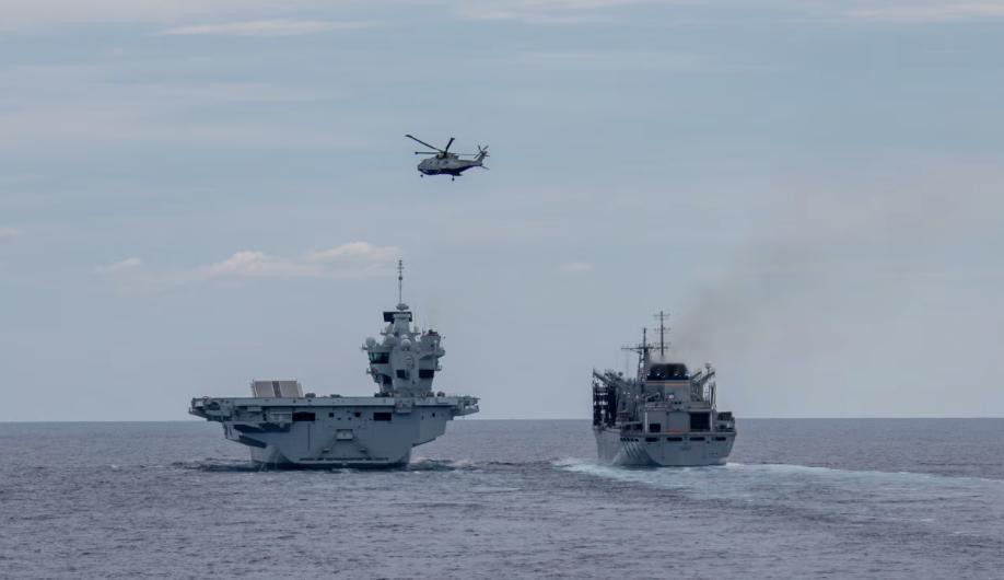 【英国人气疯了，指控中国战机模拟打击英国军舰】

10月7日，“军事认可”网站援