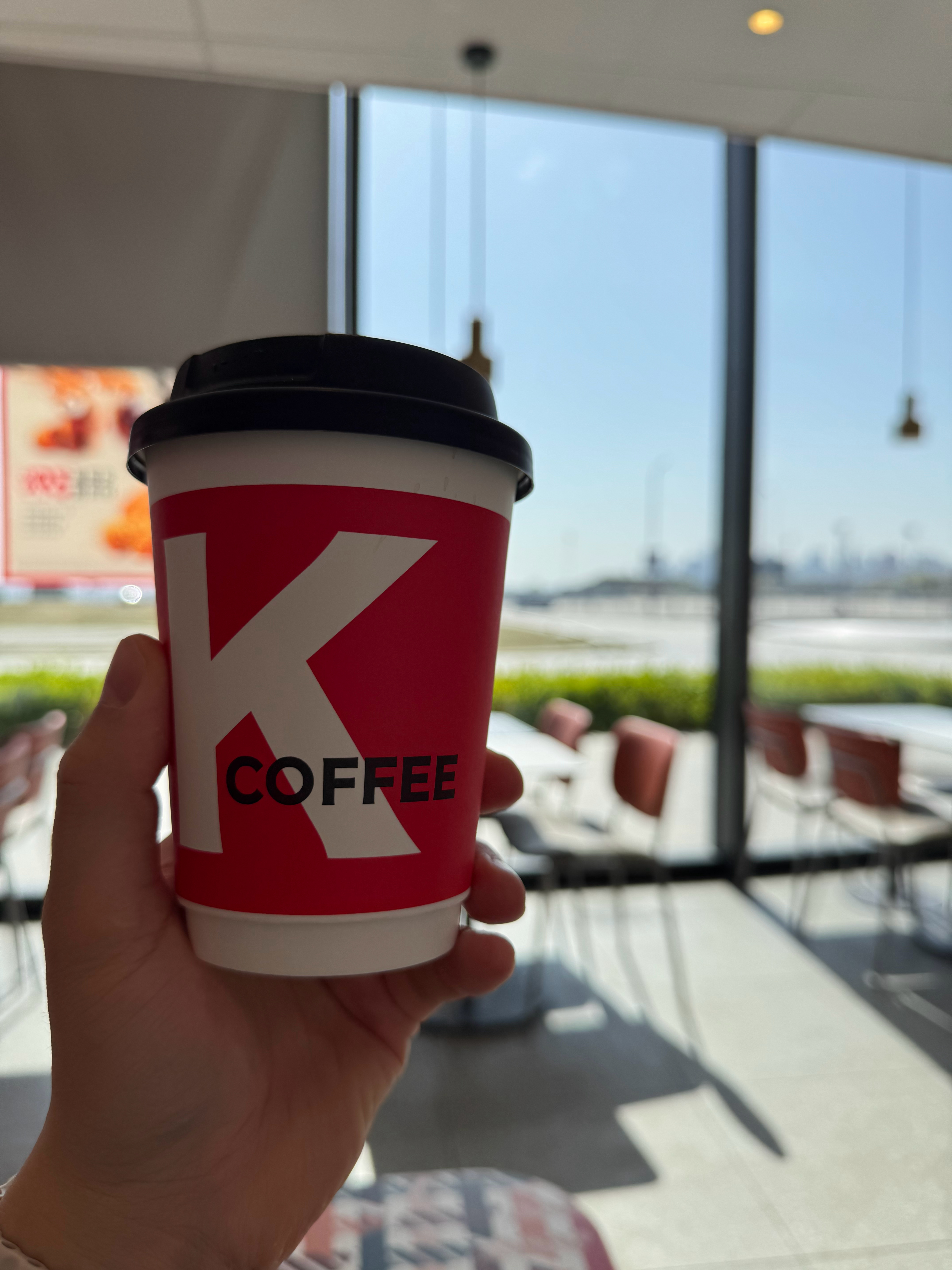 早安！今天用k coffee开场  ​​​