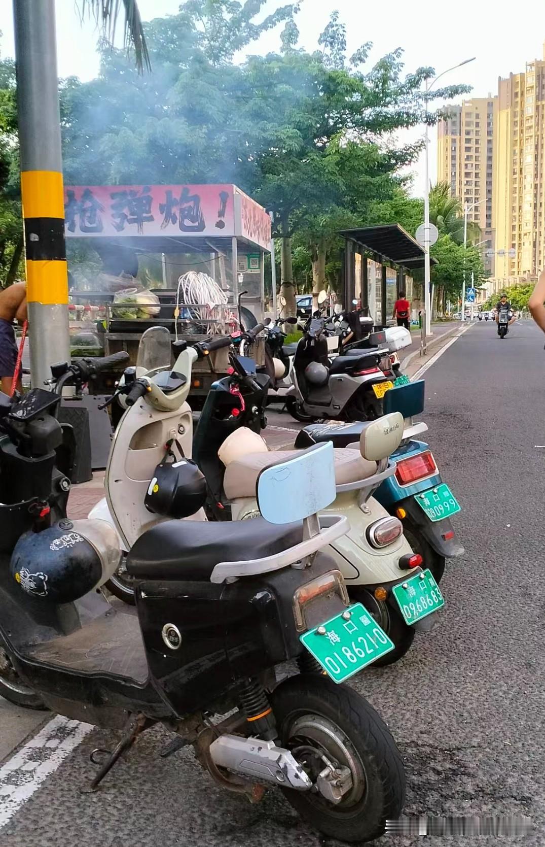 红城湖公园向来是市民散步休闲的好去处，然而近期不少流动烧烤摊贩在此扎堆。油烟四处