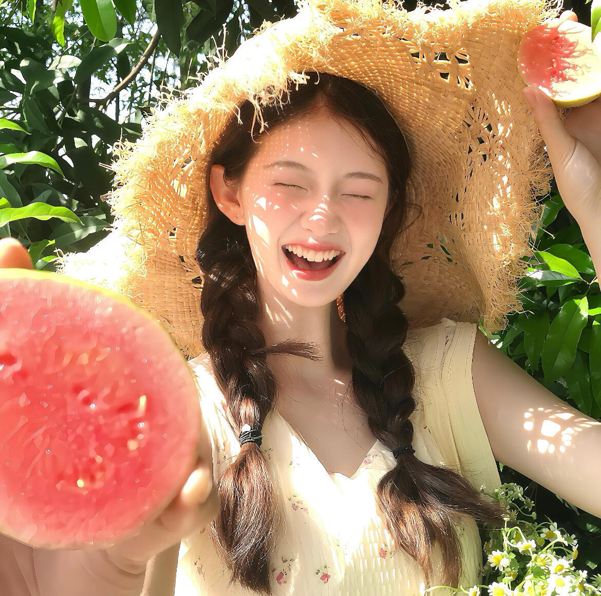 𝙒𝙚𝘾𝙝𝙖𝙩夏日明媚感女头 ​​​