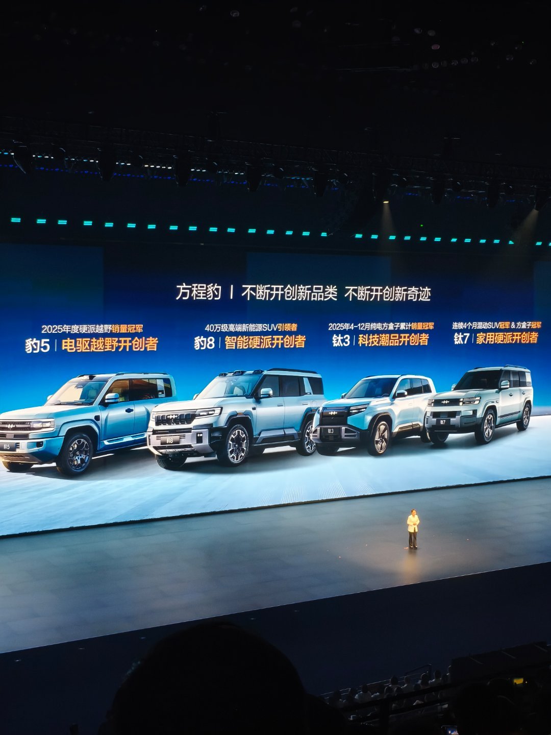 方程豹用户超30w了，这次也需要发新品，大概率是纯电钛3和钛7，闪充版本来了比亚