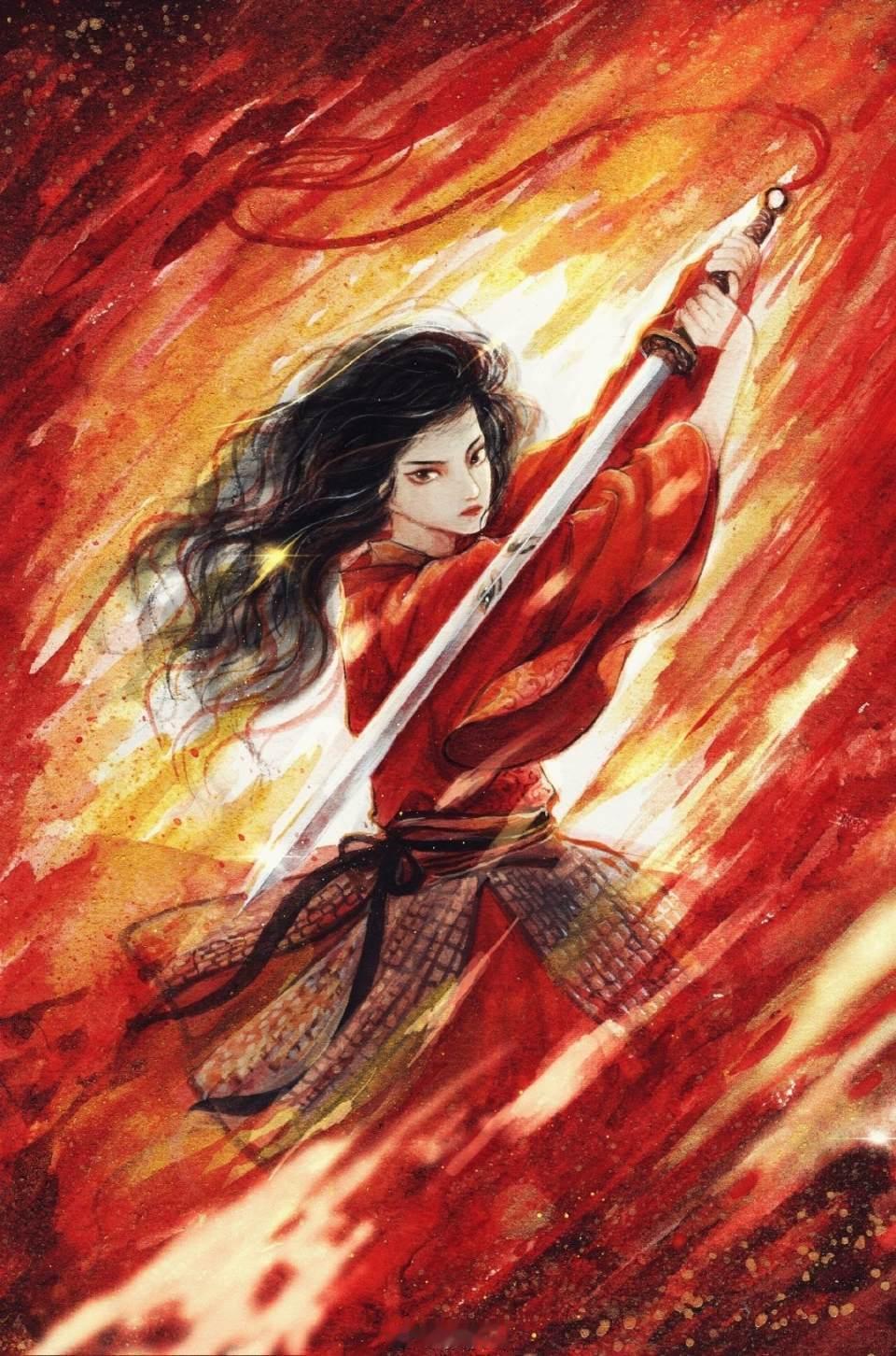 刘亦菲  那些年花木兰二创，part4（图源水印） 