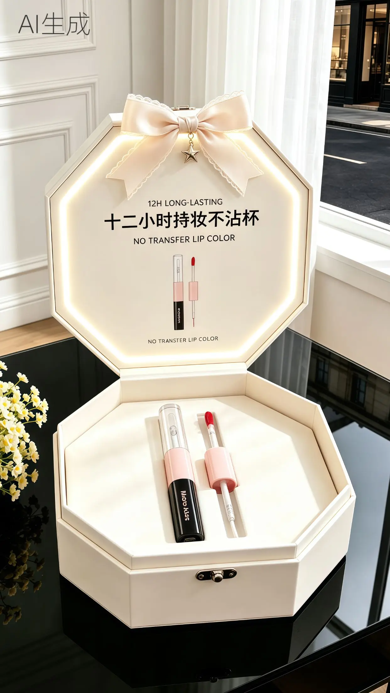 女生无法拒绝的礼物 高性价比礼物 双头唇釉口红
