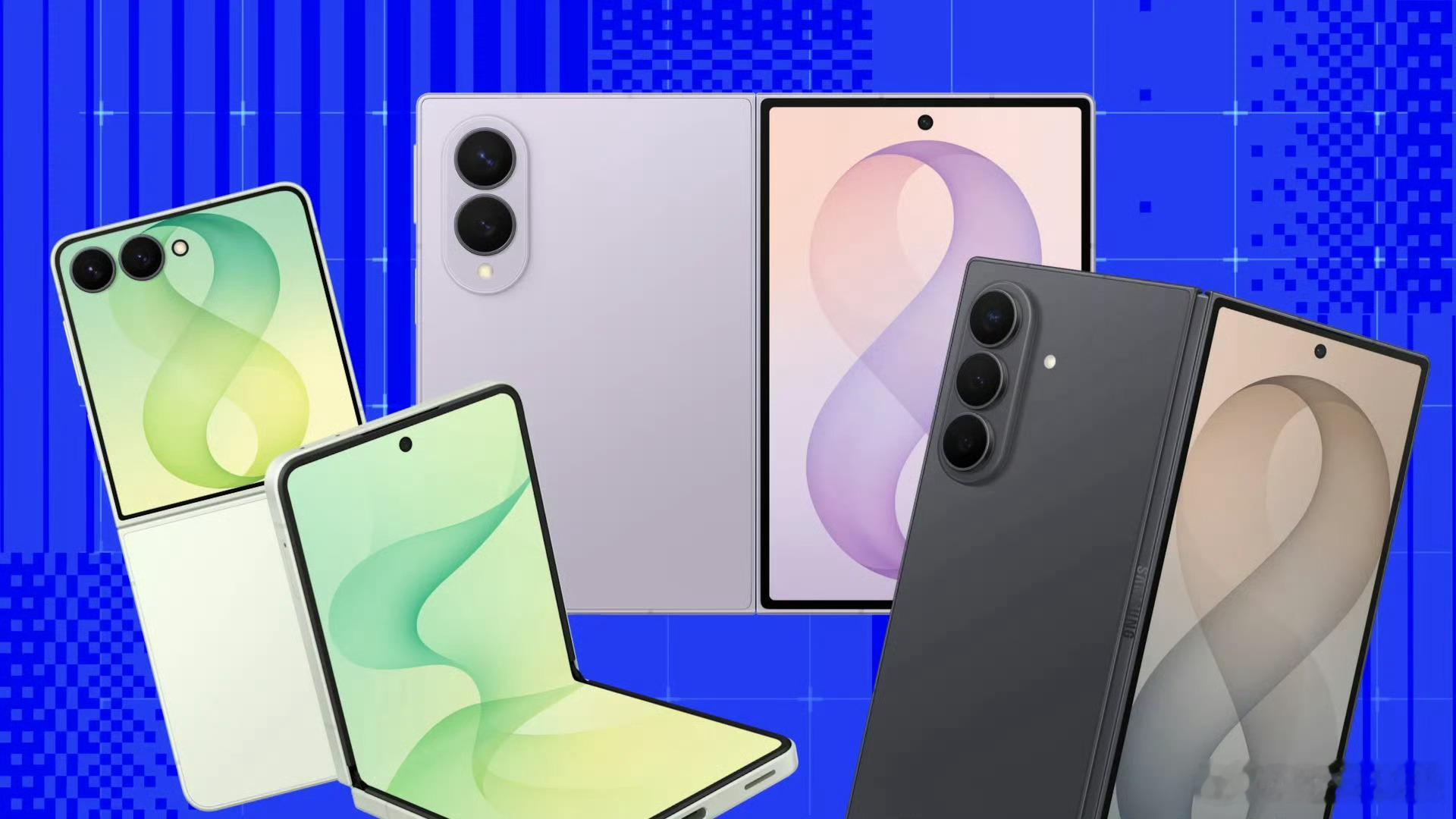 三星阔折叠手机发布三星正式发布了首款“阔折叠”手机Galaxy Z Fold 8