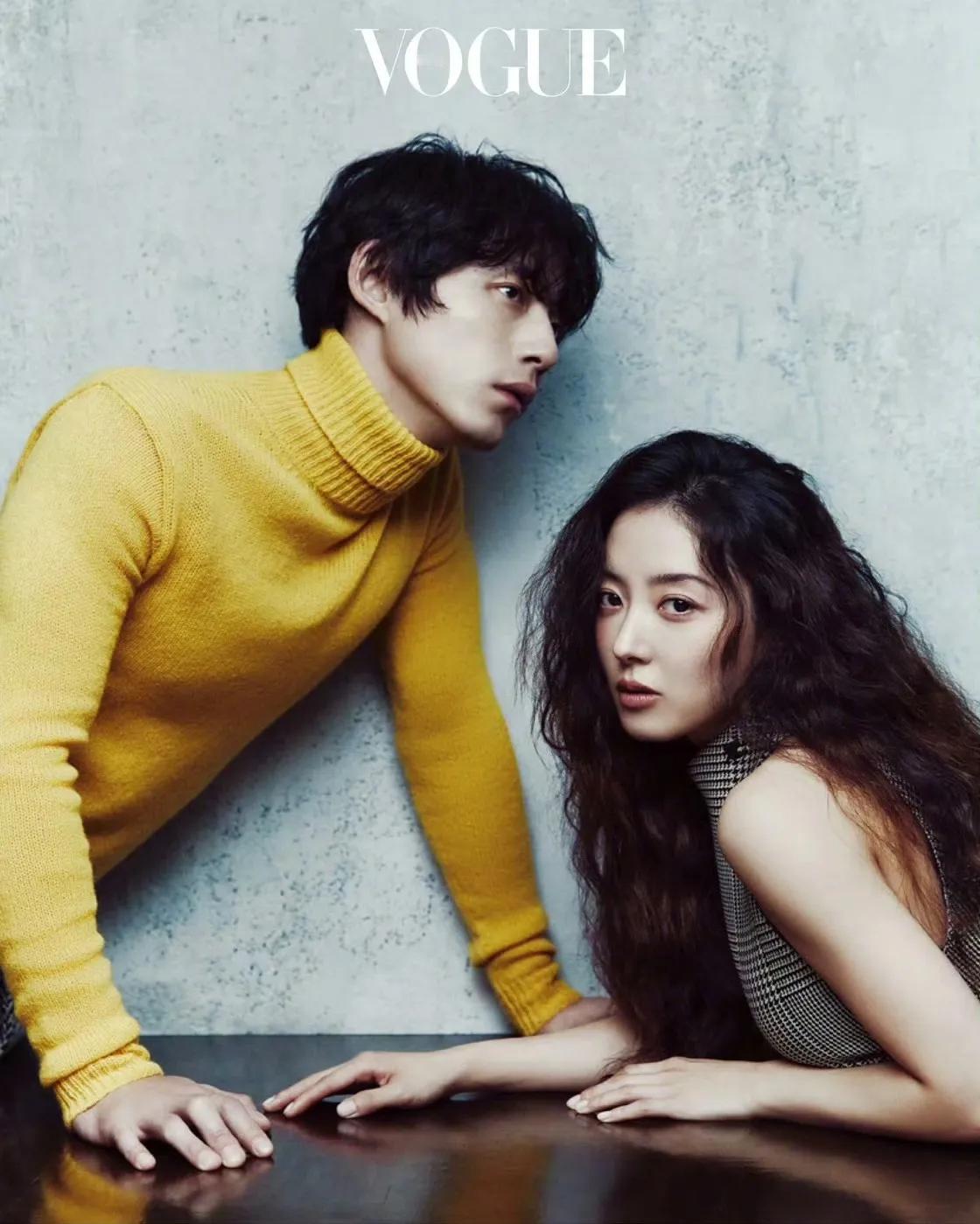 坂口健太郎 × 李世荣  📷💕 Vogue Korea 十月画报，穿着Pra
