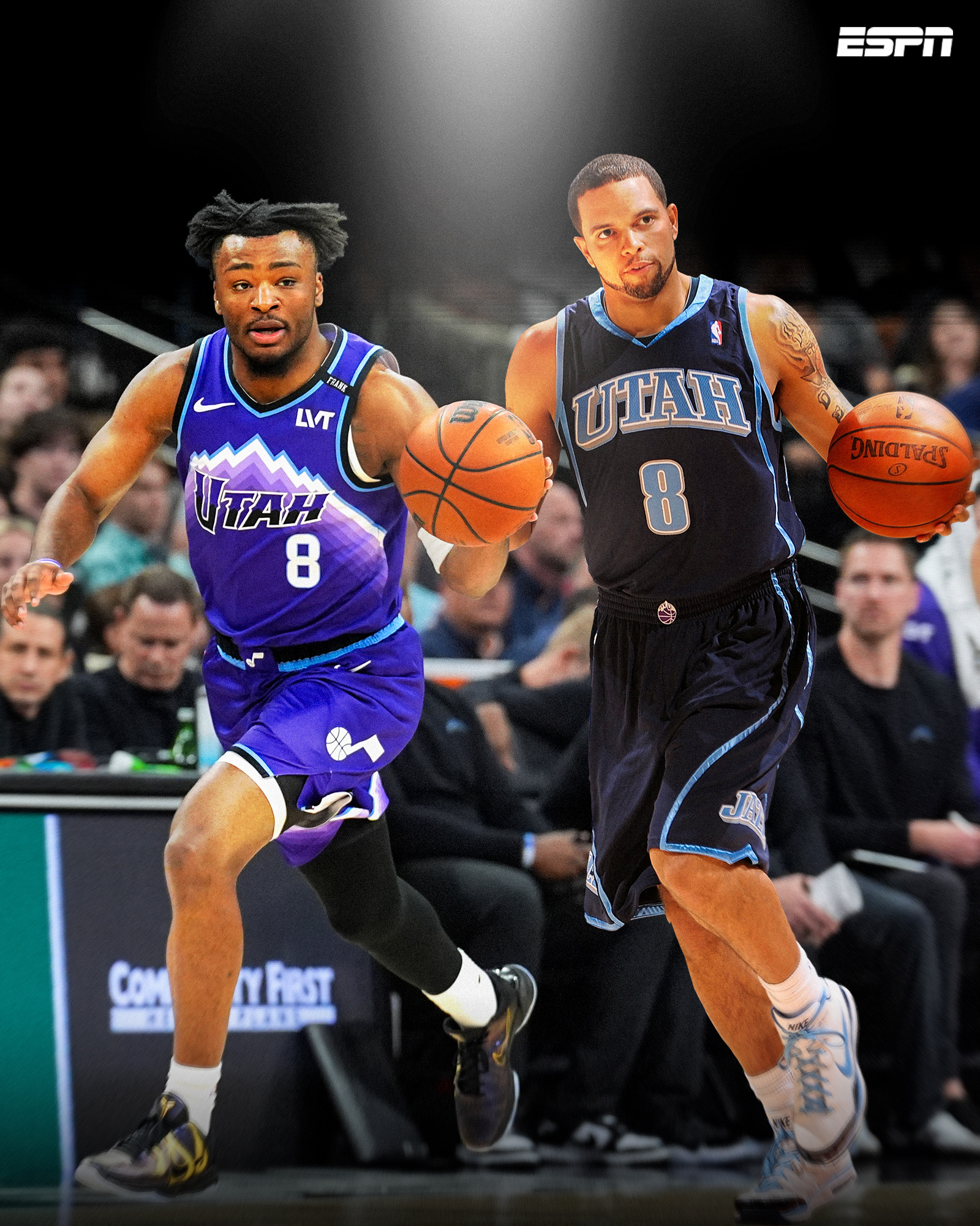 科利尔送出22助攻，08年蝶🐉后首位单场15+20的爵士球员nba