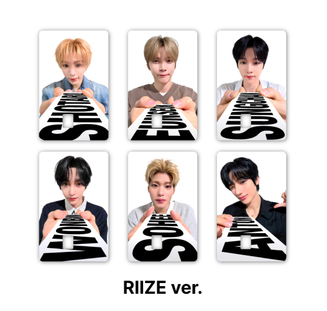 【Theqoo】萌度超高的RIIZE卡片贴纸，好想get同款RIIZE