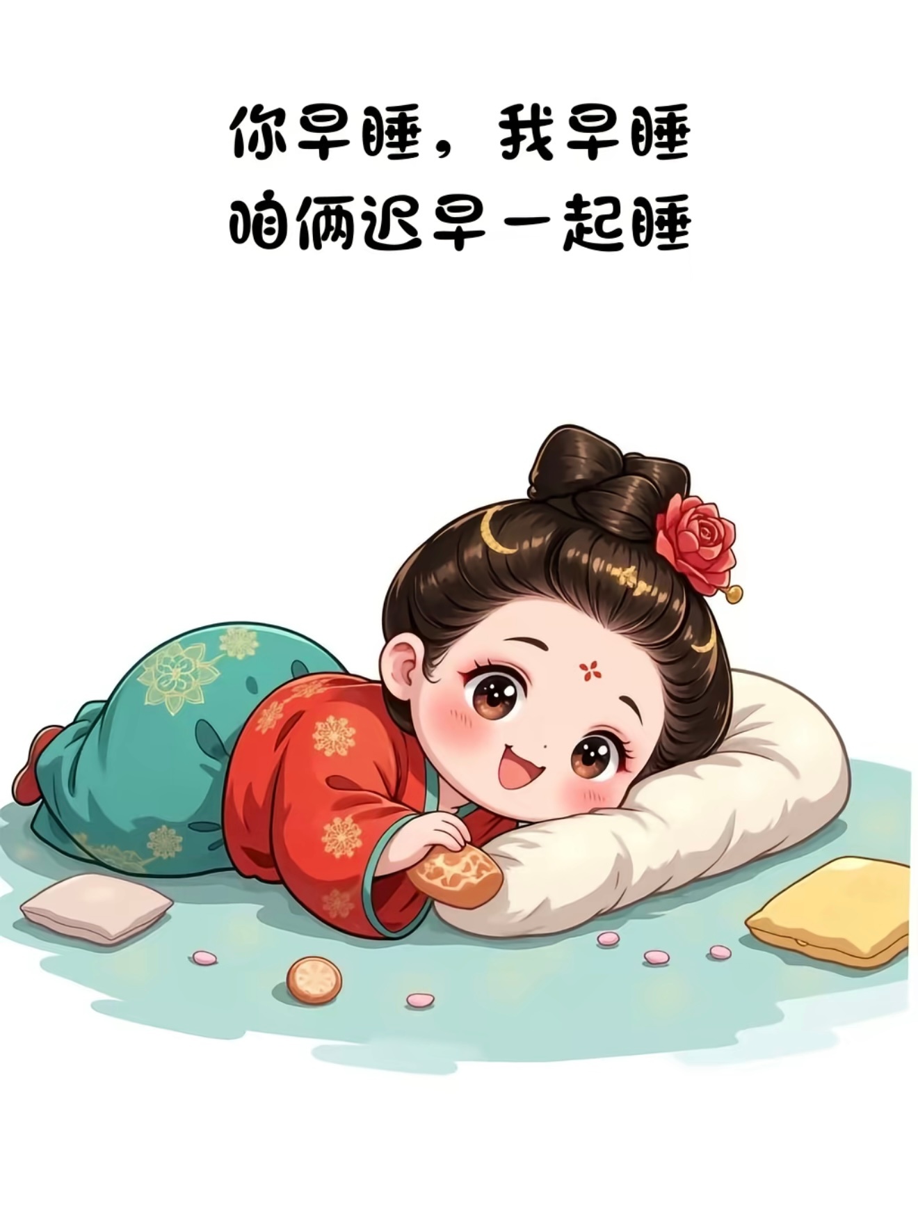 把今日的疲惫与琐碎尽数放下。不必纠结尚未完成的事。夜色缓缓笼罩，好好安抚自己。愿