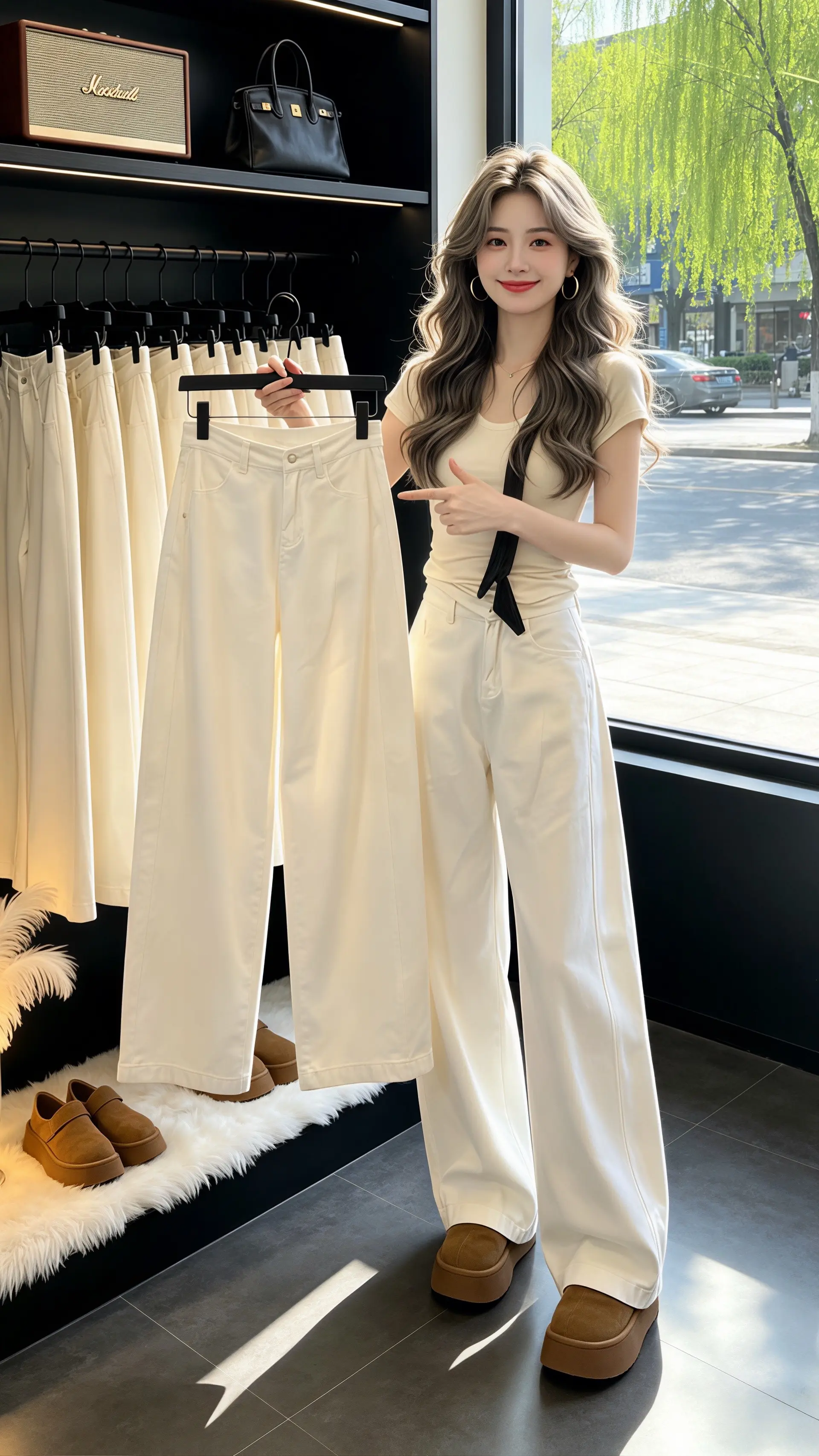 高颜值炸街女工装裤 穿出自己的风格 春款上新 一眼就爱上的神裤 好看的...