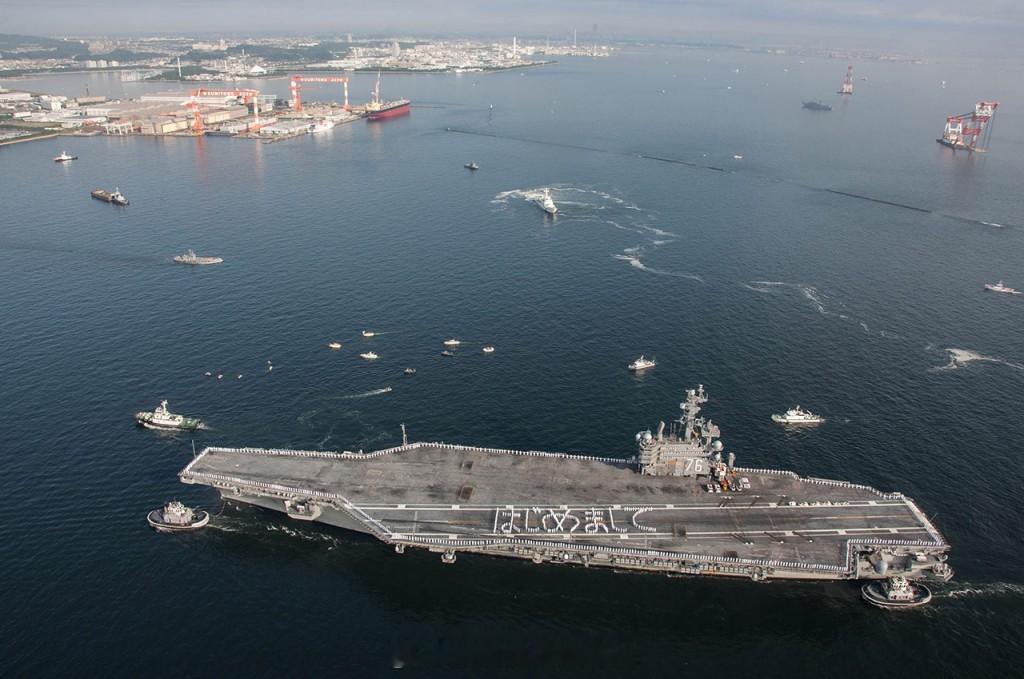 5月16日，🇺🇸CVN-76结束8年半（2015/10/1-2024/5/1