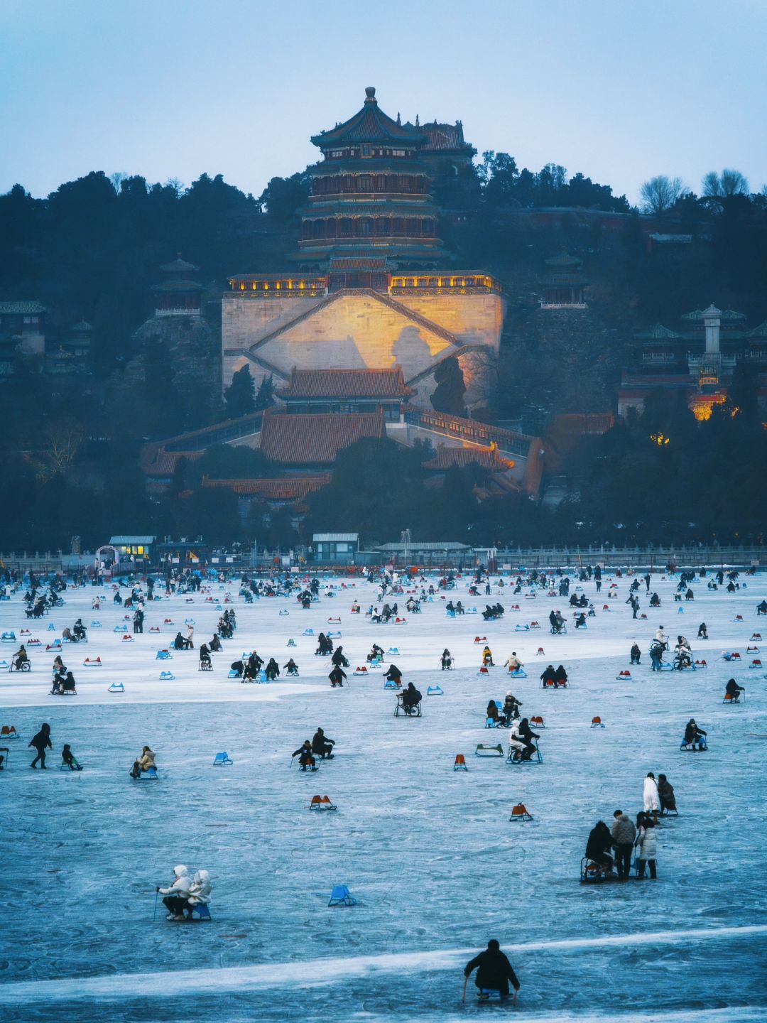 谁懂！我拍的颐和园冬景被外交部女神转发了