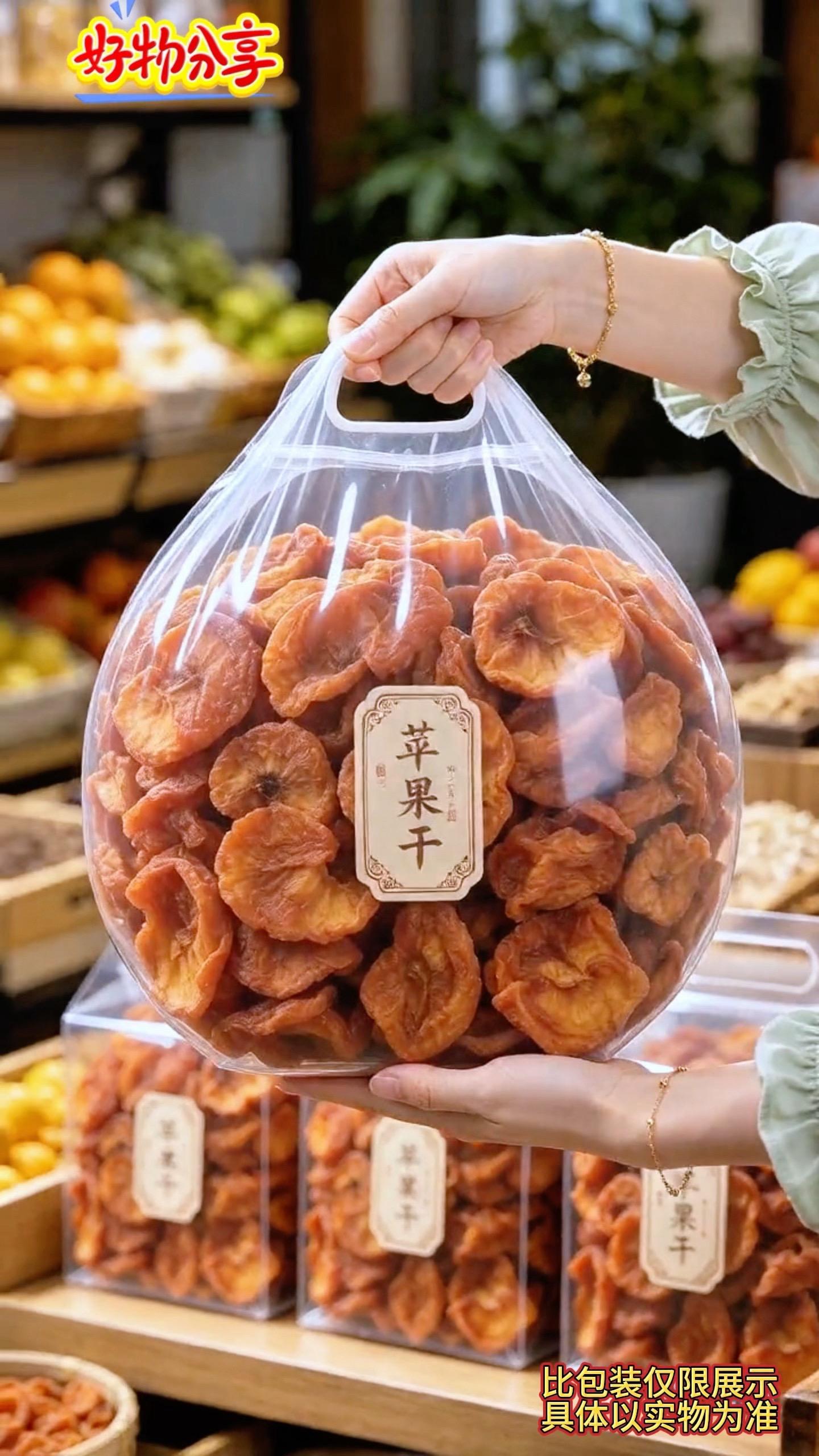 如果你经常嘴馋想吃零食，我建议你把零食换成这个苹果干，它配料表只有苹果...