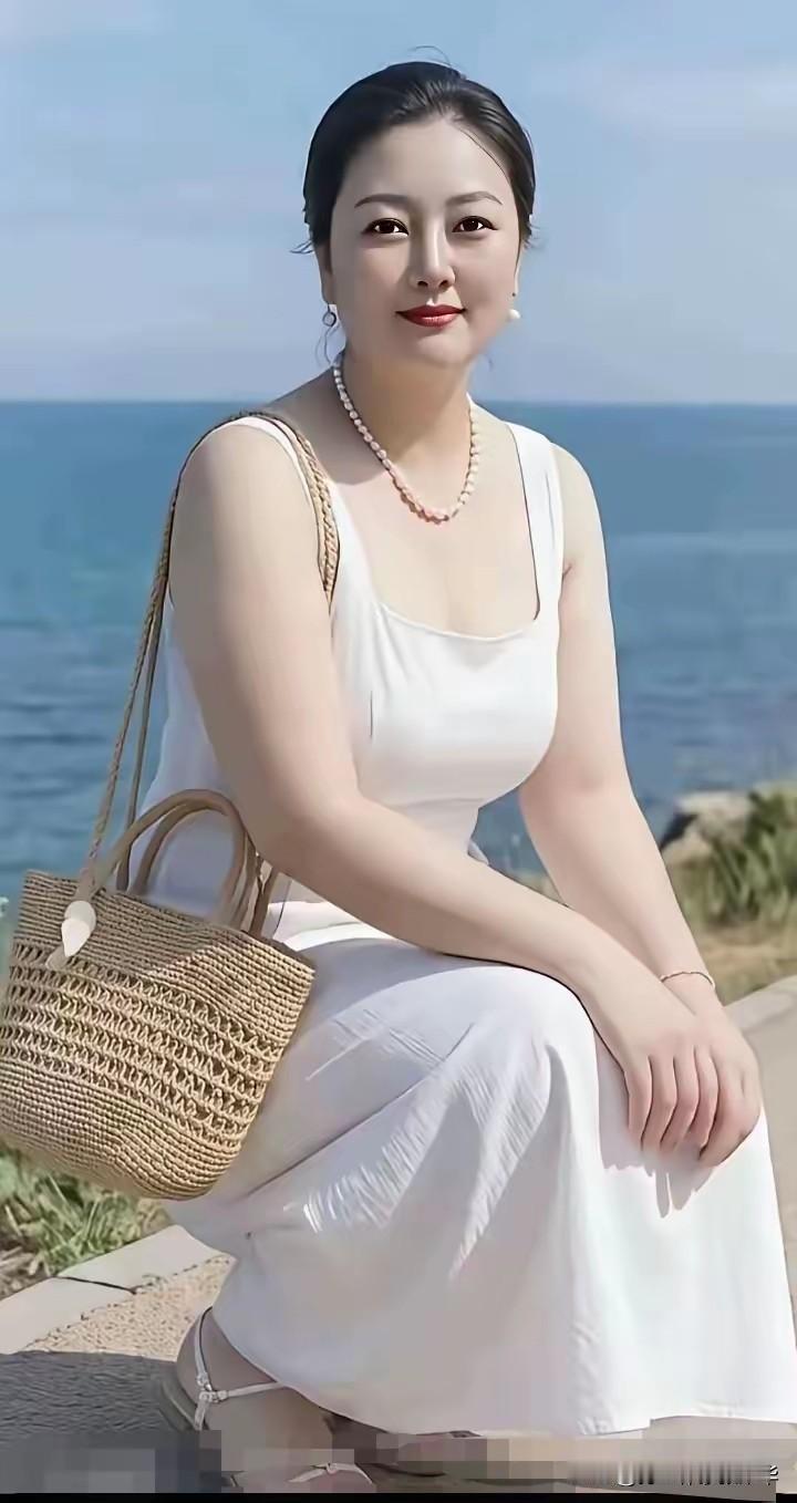 图片疑似AI，已人工编辑
多富态的女人，身价至少一个亿！