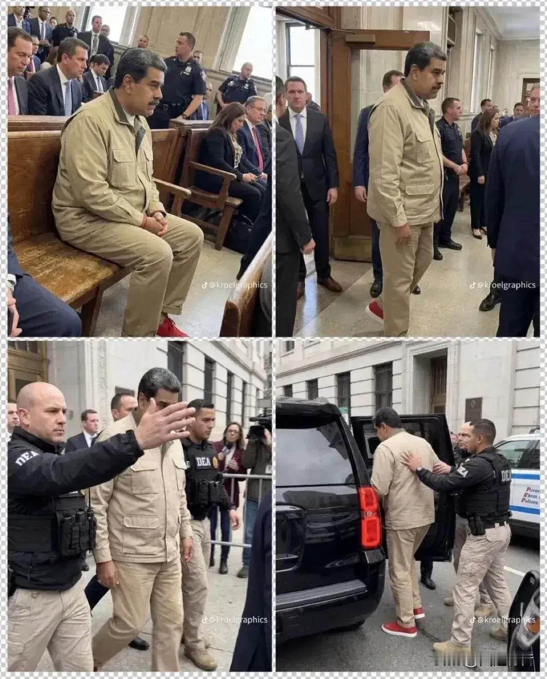 美国悍然对一个主权国家使用武力并对一国总统动手，严重违反国际法，侵犯委内瑞拉主权