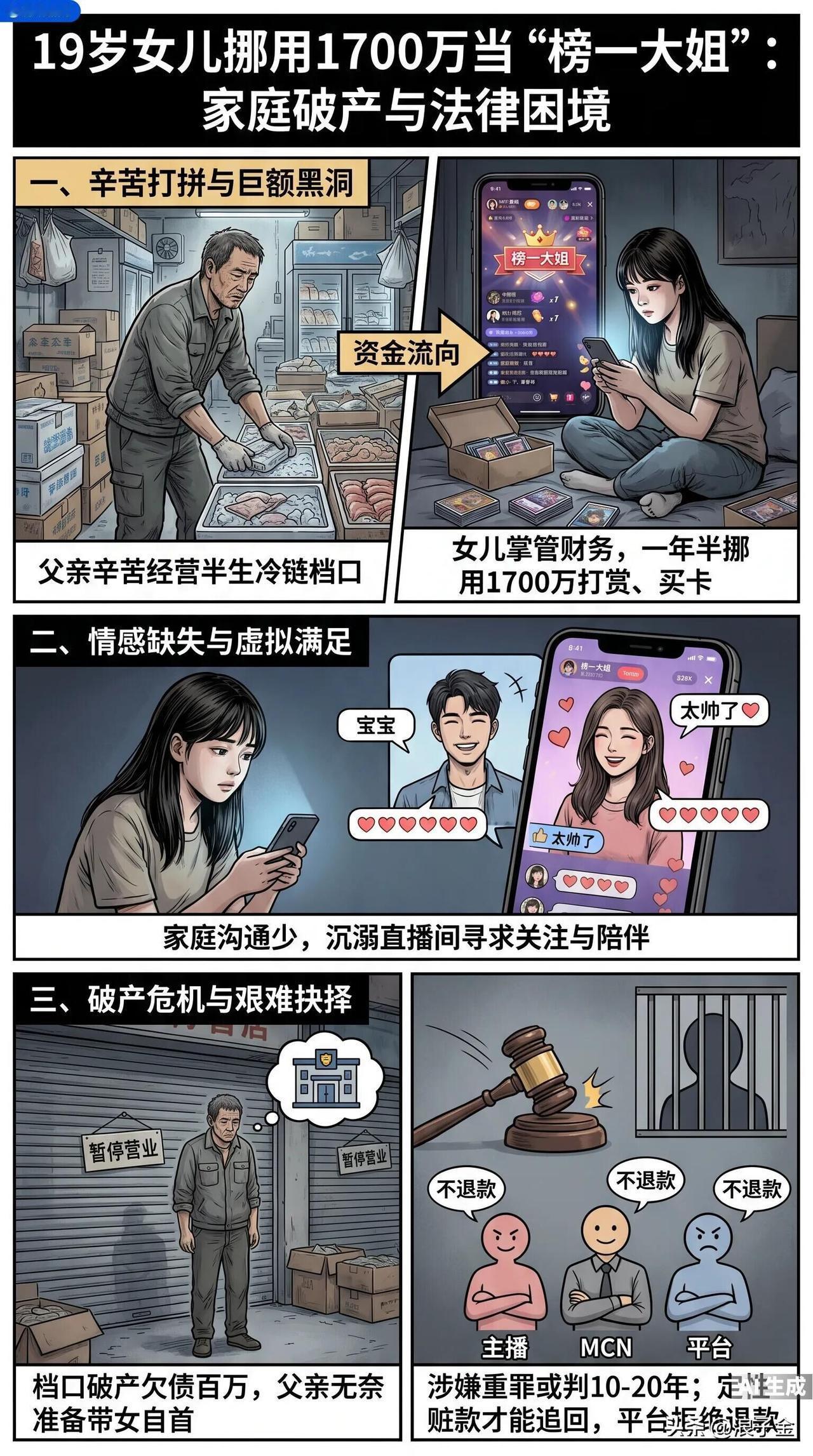 从富二代，到负二代，再到败二代，19岁女孩子诠释了什么叫愚昧，无知，以及任性！