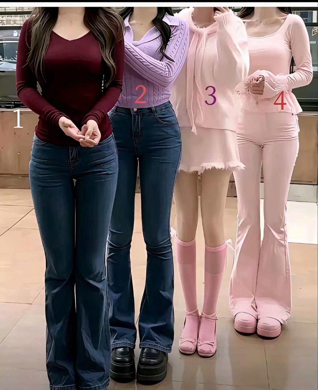 看衣着和腿型，哪个是您喜欢的类型？