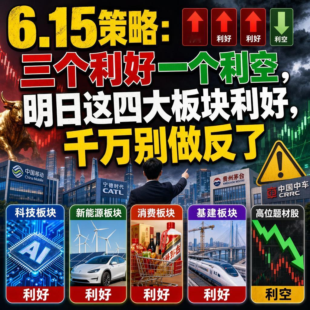 很多人觉得地缘冲突一来，A股就该躲着走。
但这周末的消息恰恰相反，三个利好压着一