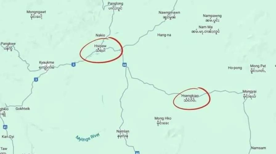 缅媒报道，从掸邦北部昔卜镇民间组织得知，掸邦北部昔卜镇卡拉雅23营位于Hseng