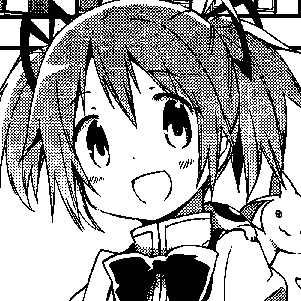 #魔法少女小圆# 原画里の鹿目圆「10月3日 」是小圆酱生日！祝温柔可爱善良の小