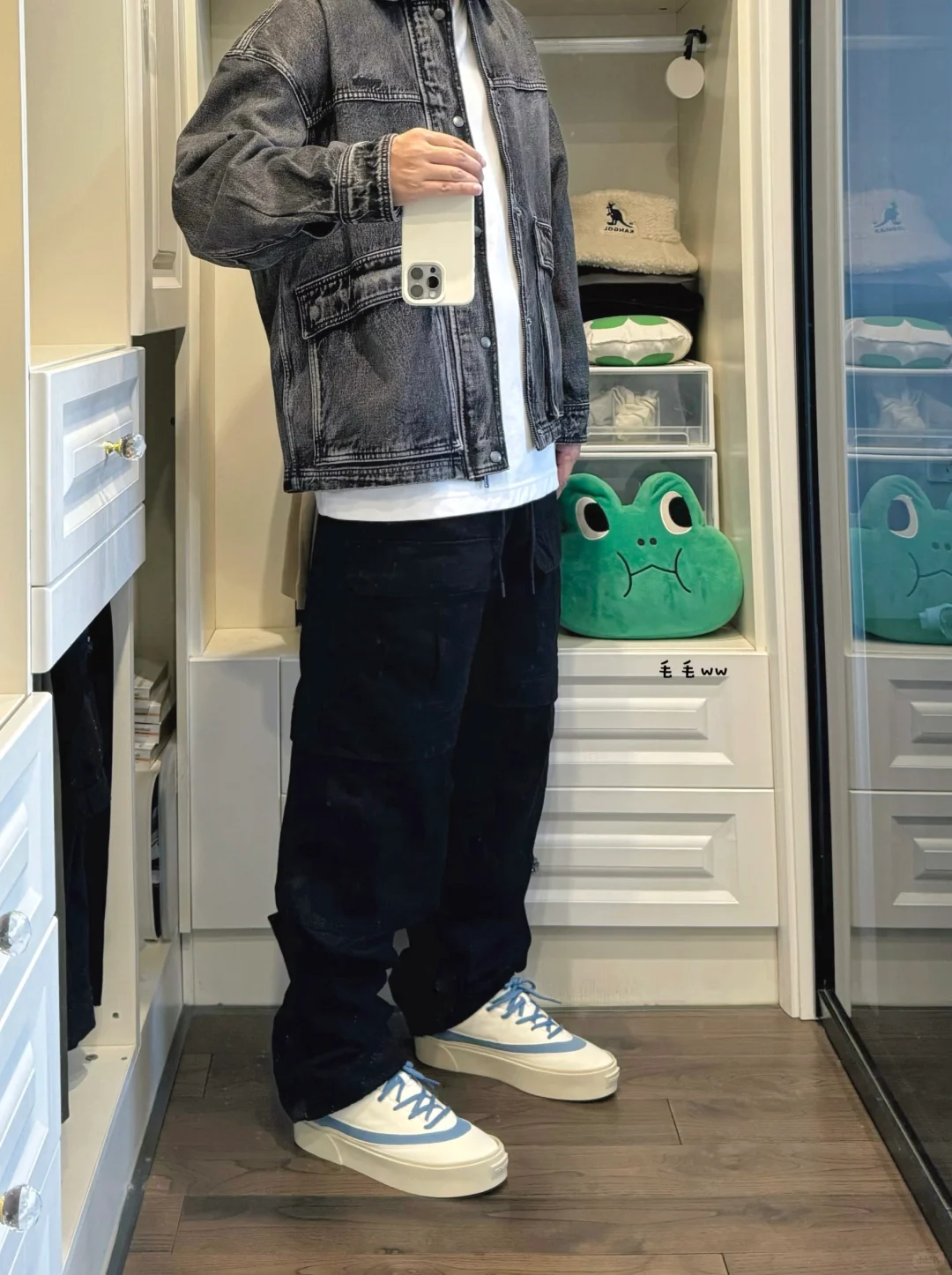 牛仔夹克｜工装裤穿搭