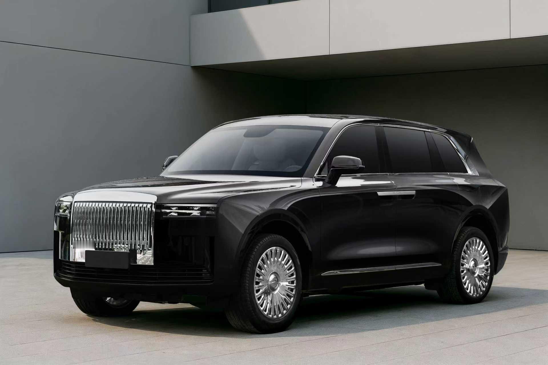 纯电版库里南这你受得了吗？定位超奢旗舰SUV，对开门四座布局，还真别说，这种短前