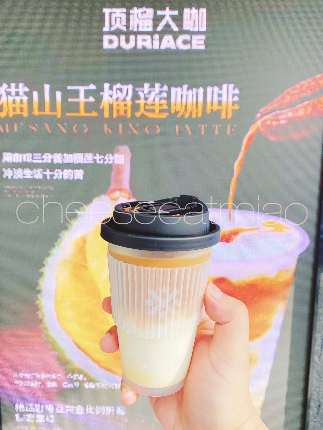 入手新宠😃榴莲咖啡手工冰淇淋🍦惊艳