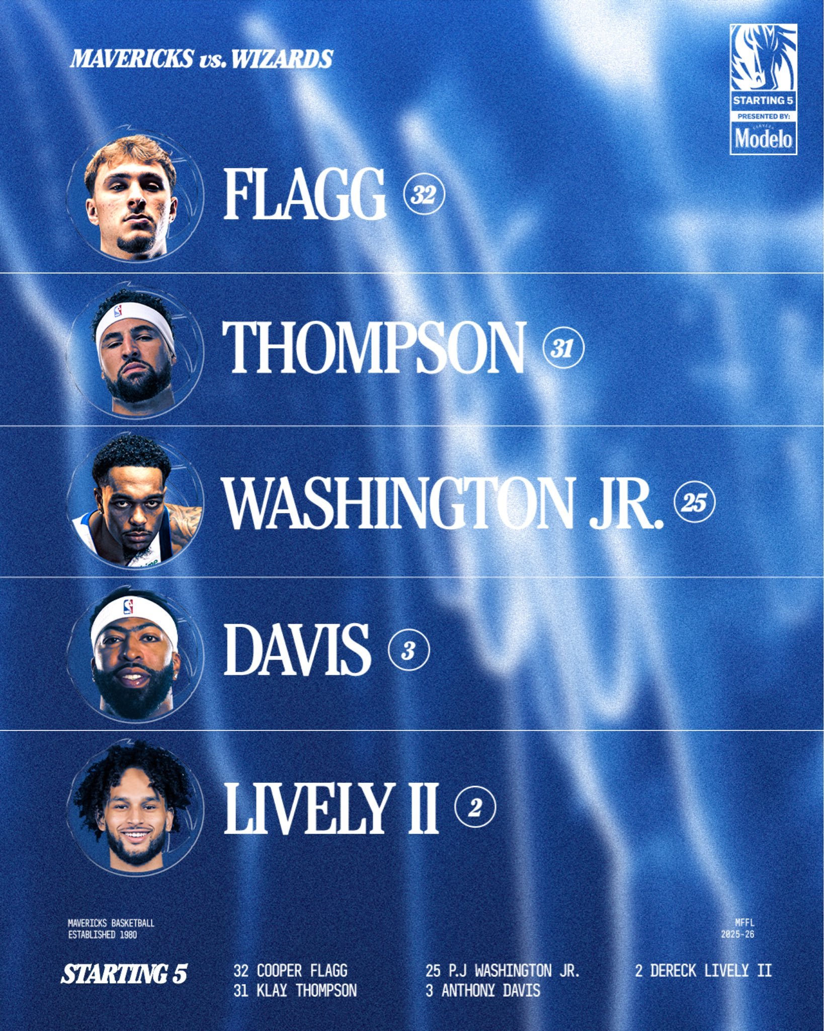 今天比赛首发还是这个首发，就看看要试几场了。nba新赛季揭幕 ​​​