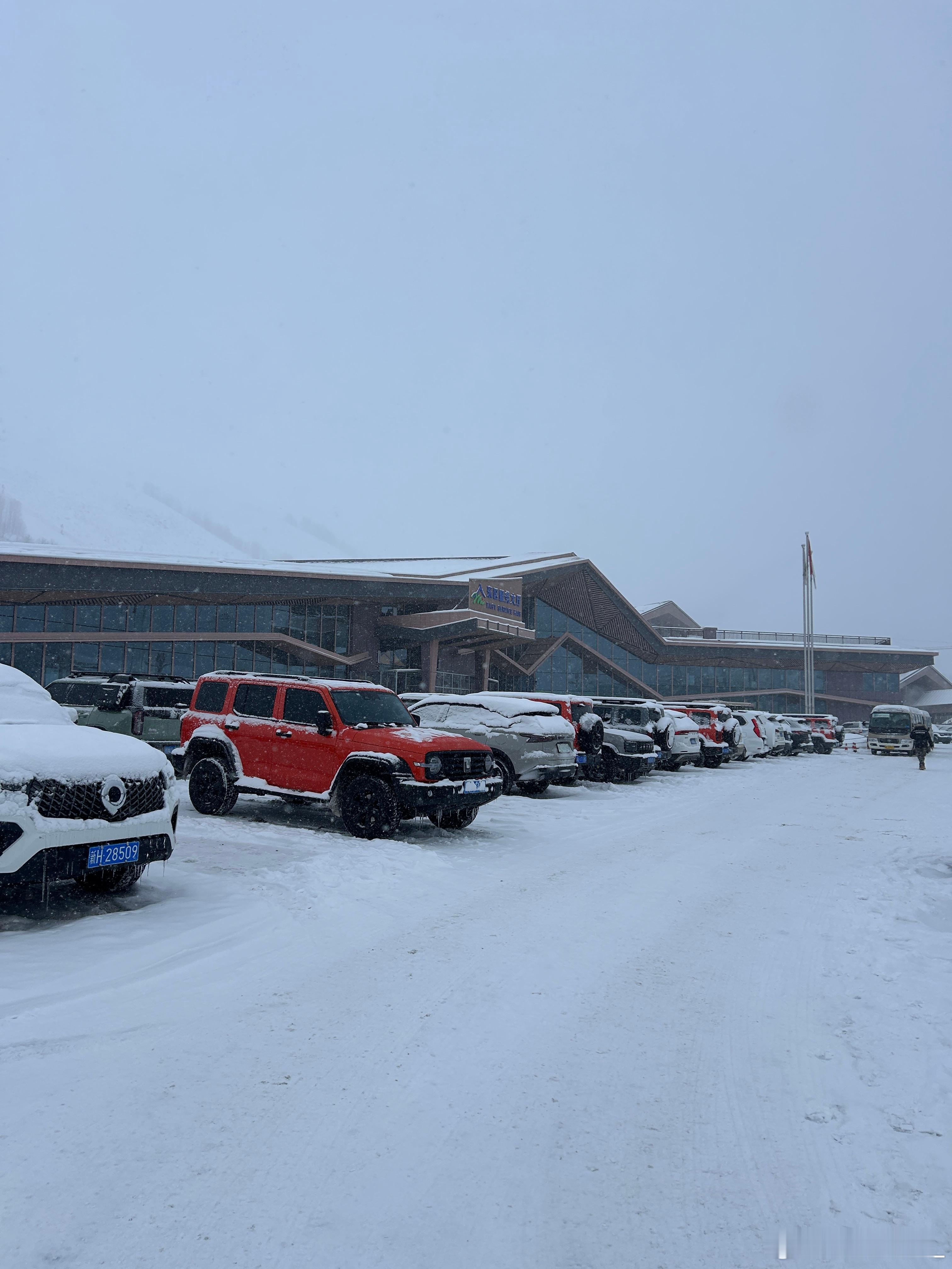 新疆遍地是坦克，进吉克普林停车场就跟进了坦克工厂一样，一排一排的坦克 