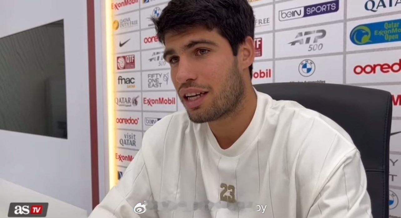 🦆阿尔卡拉斯谈比赛心里❓：你提到了心理层面，我在场上也听你谈论过寻找解决办法。