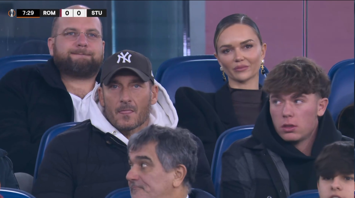 托蒂时隔三年再次来到奥林匹克体育场