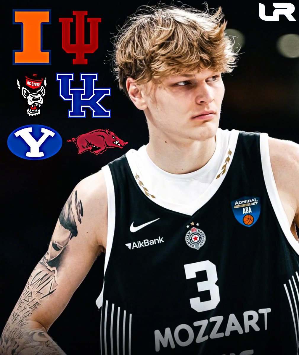 原2026届五星球员穆里宁还在权衡明年的择校选择。这赛季，没打高四去打欧洲职业联