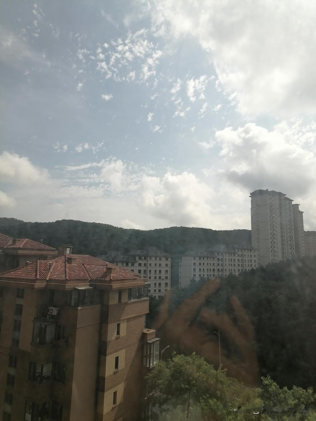 今天还是阴天，天阴的更沉，天气预报，报的有雨，真正意义上的秋天来了，秋风轻轻掠过