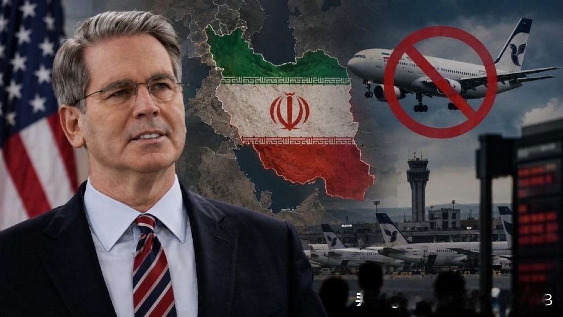 美国财政部长斯科特·贝森特表示，所有伊朗航空公司将从9月23日起在全球范围内关闭