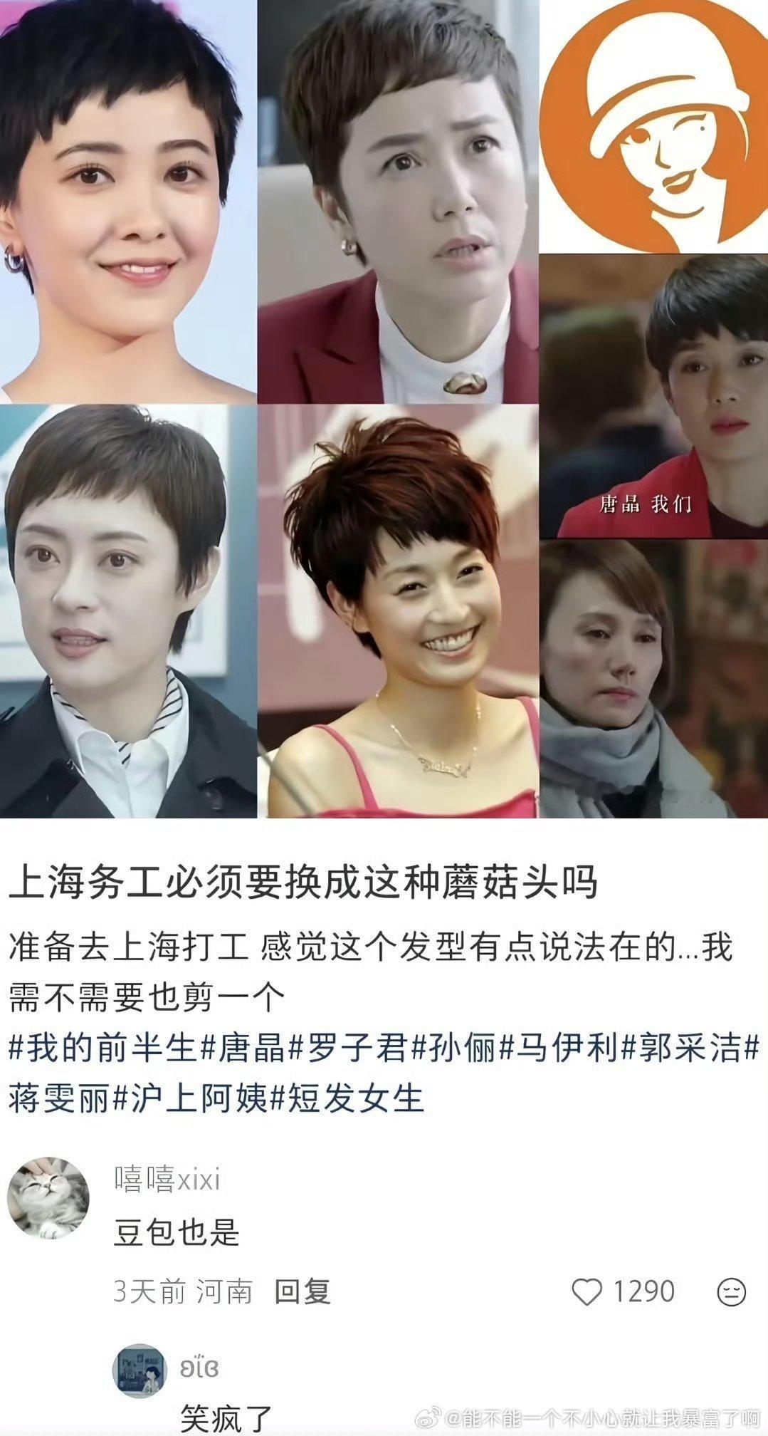 中年女强人头 