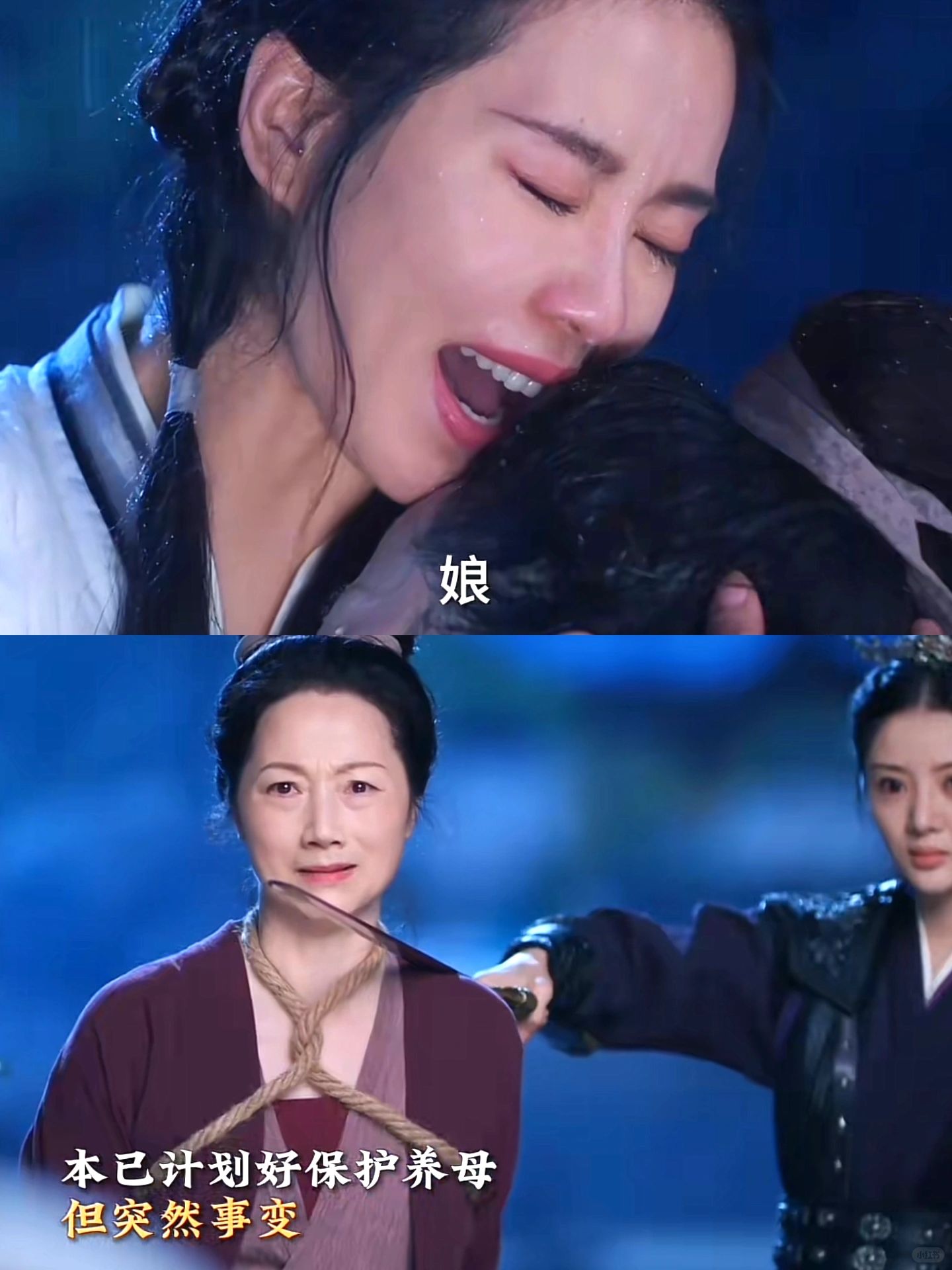 泪崩 养母为护如意自尽身亡😢