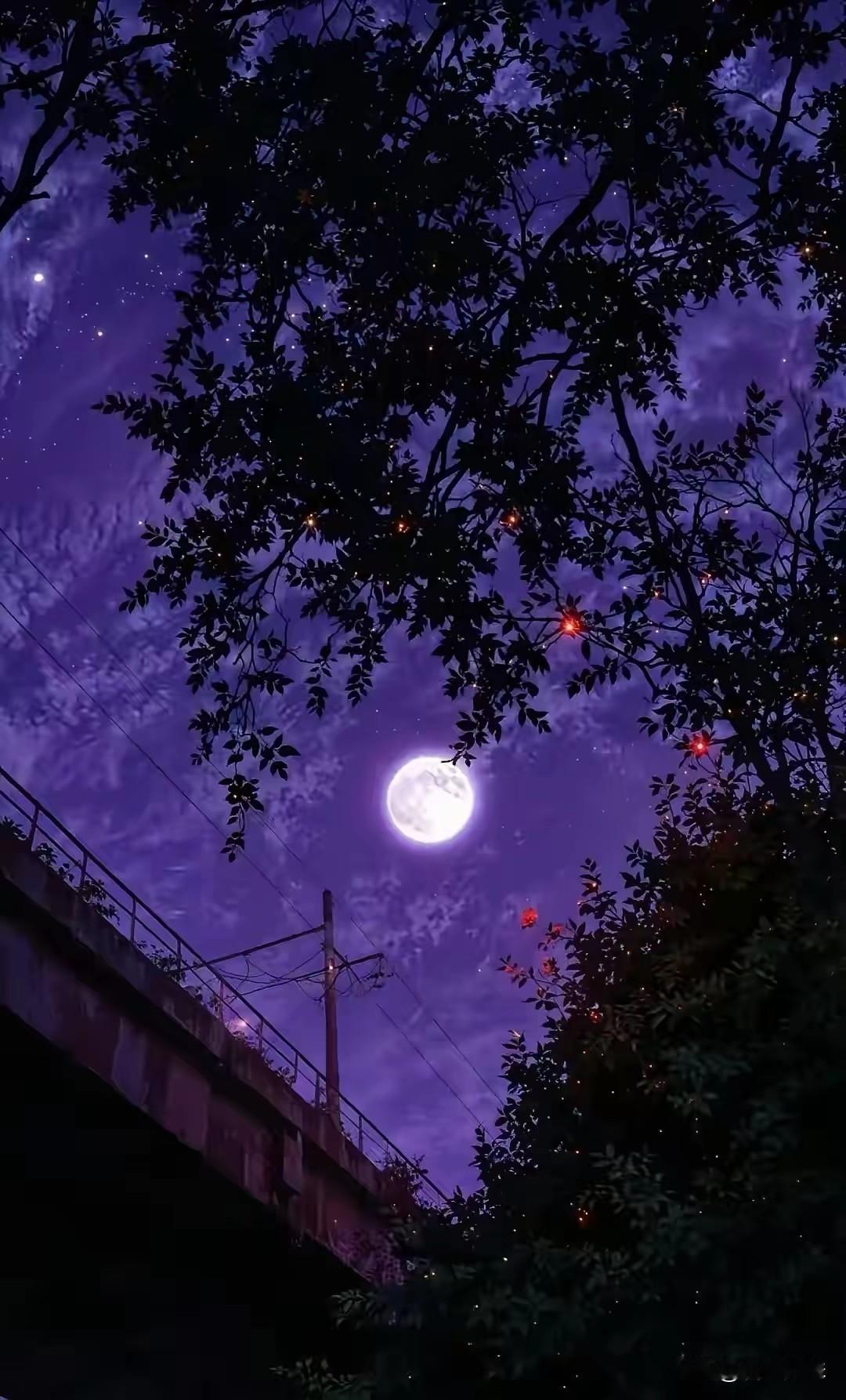 秋风落叶别恋殇，物是人非两茫茫。