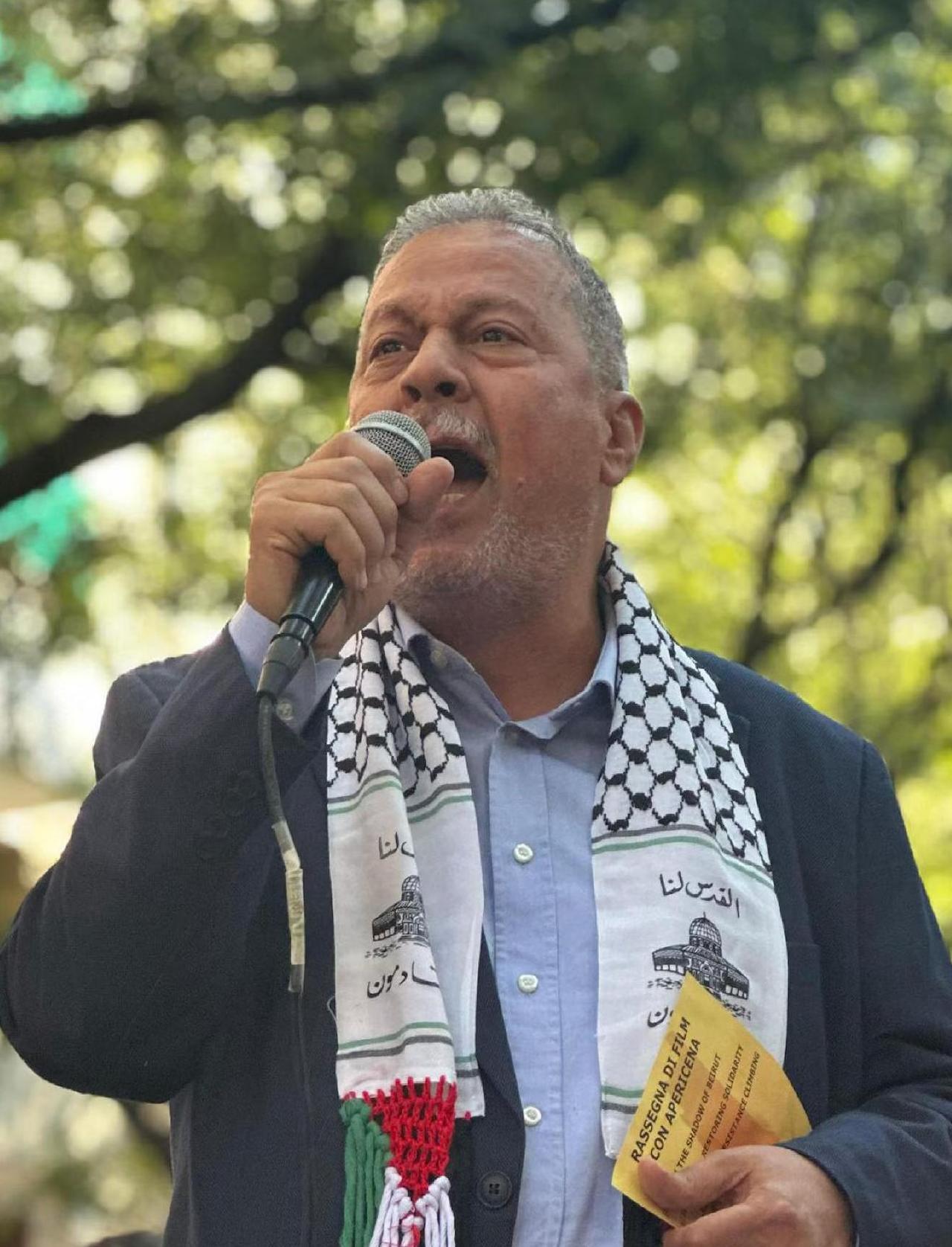 新闻快讯——梅洛尼宣布，意大利安全部门逮捕了热那亚伊玛目、意大利巴勒斯坦人协会负