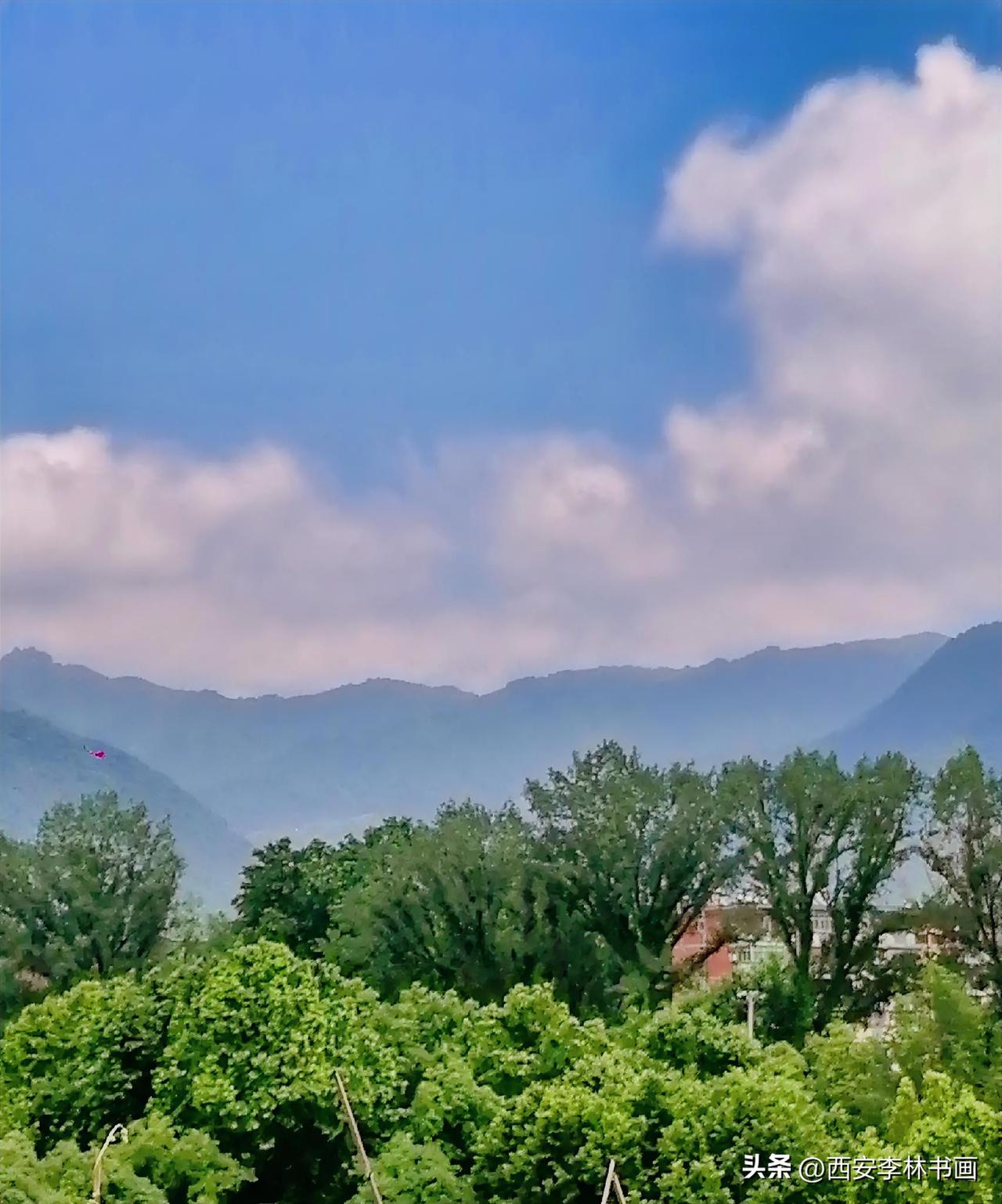 《秦岭南麓大美景（李林摄于汉中城固）》
