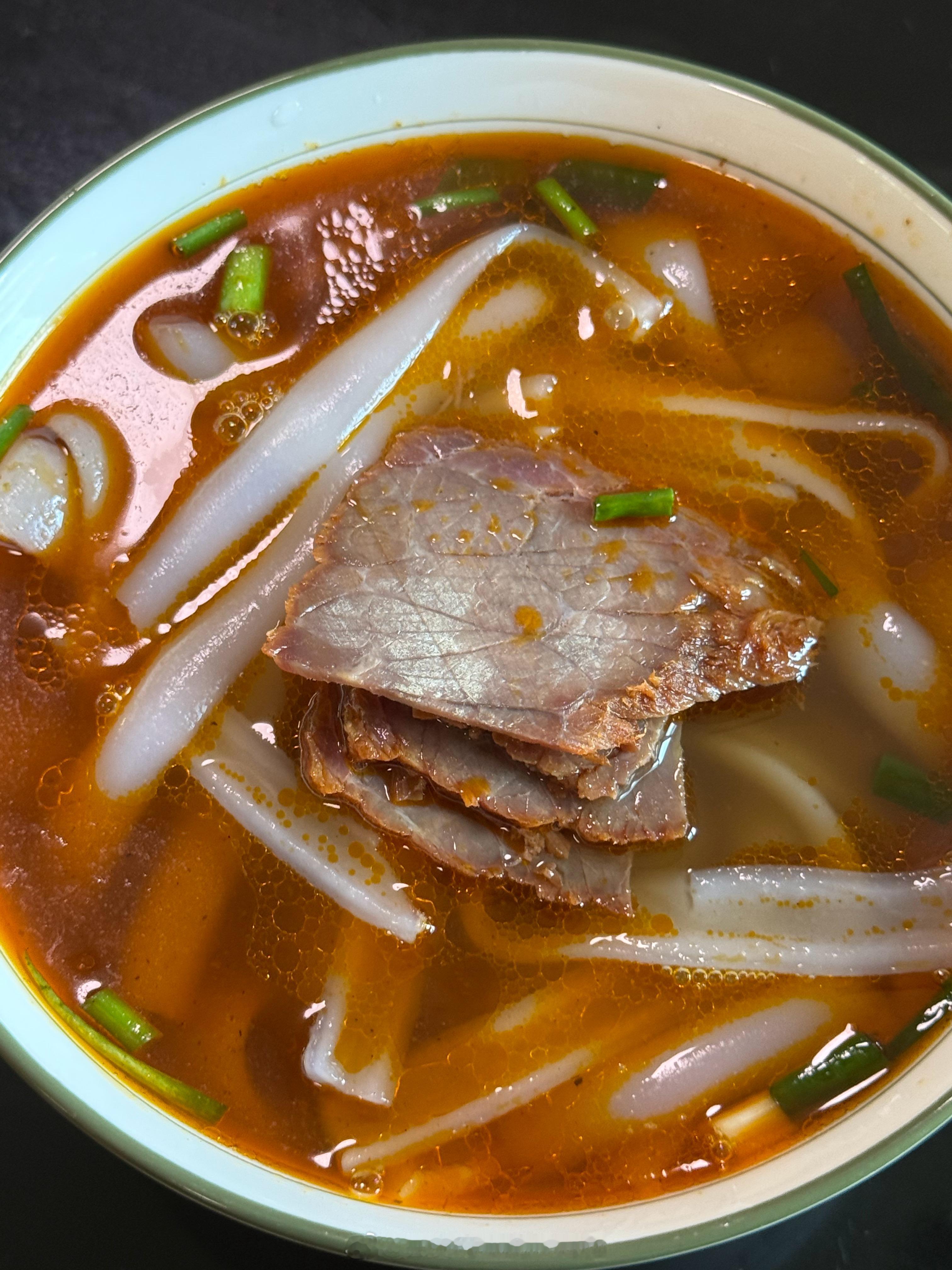 家里自制的牛肉粉看相与口感并存