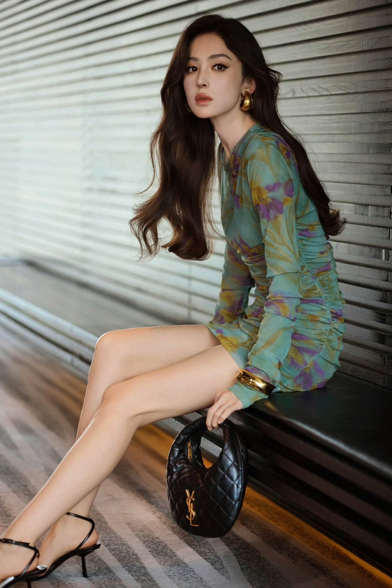 古力娜扎的美腿玉足绝了这足弓爱了爱了 ​​​