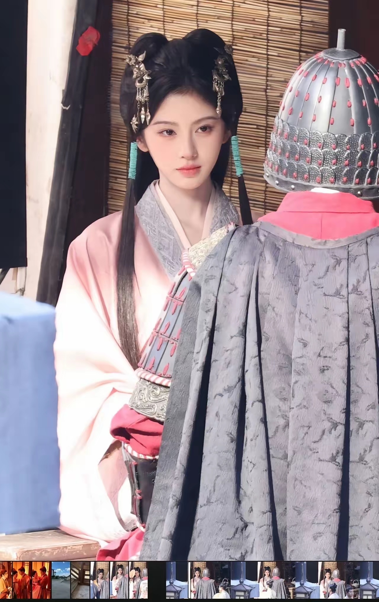一直都很期待鞠婧祎《万花世界》中这套妆造，感觉是目前整部剧集中所透露出来的最美的