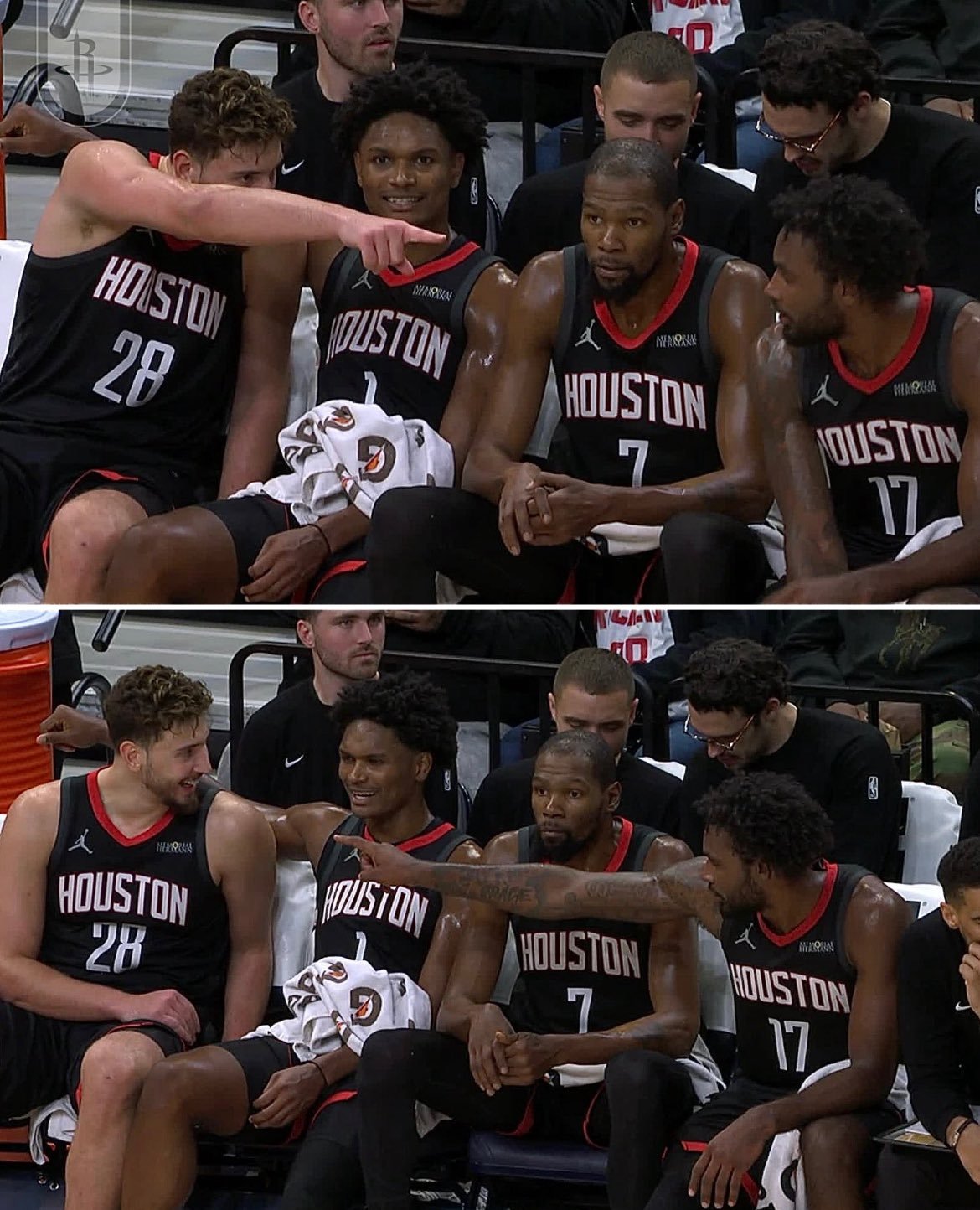 [笑cry][笑cry][笑cry]杜兰特享受了一把躺赢 ​​​