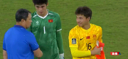 曾经被高洪波那一期国足3-0完虐的韩国队门将李云在，为本届亚洲杯越南U23的守门