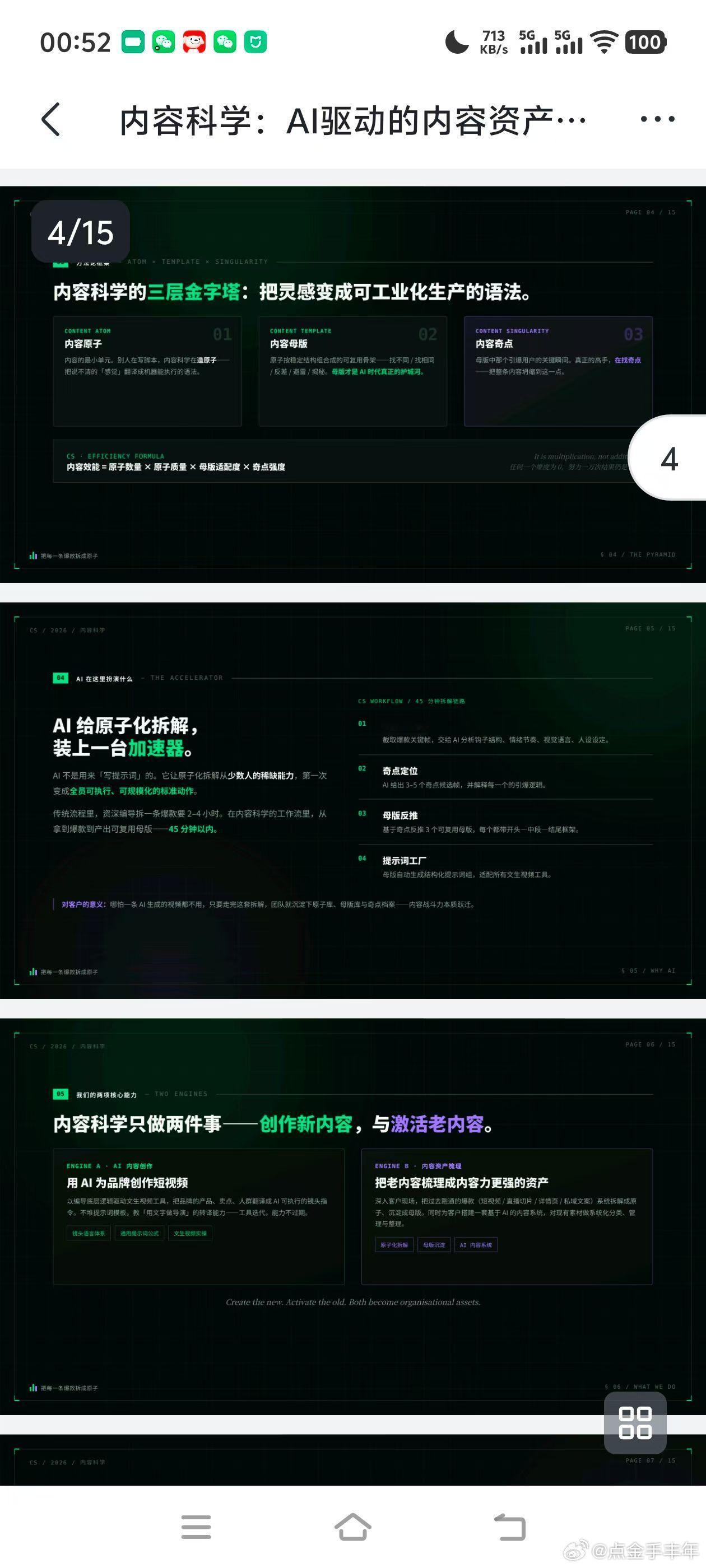 干了大半个月内容科学体系重磅面世商标我半年前就注册好了，更有意思的是，内容科学，