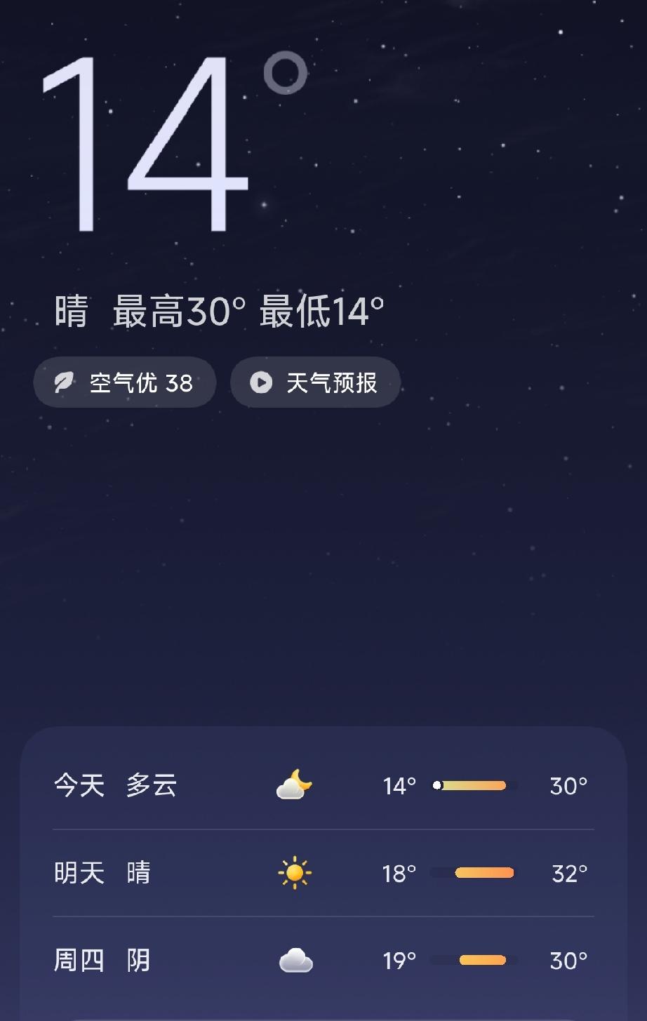 今天唐山的天气显示：多云，空气质量优，温度：14℃到30℃。
唐山高新区：关于第