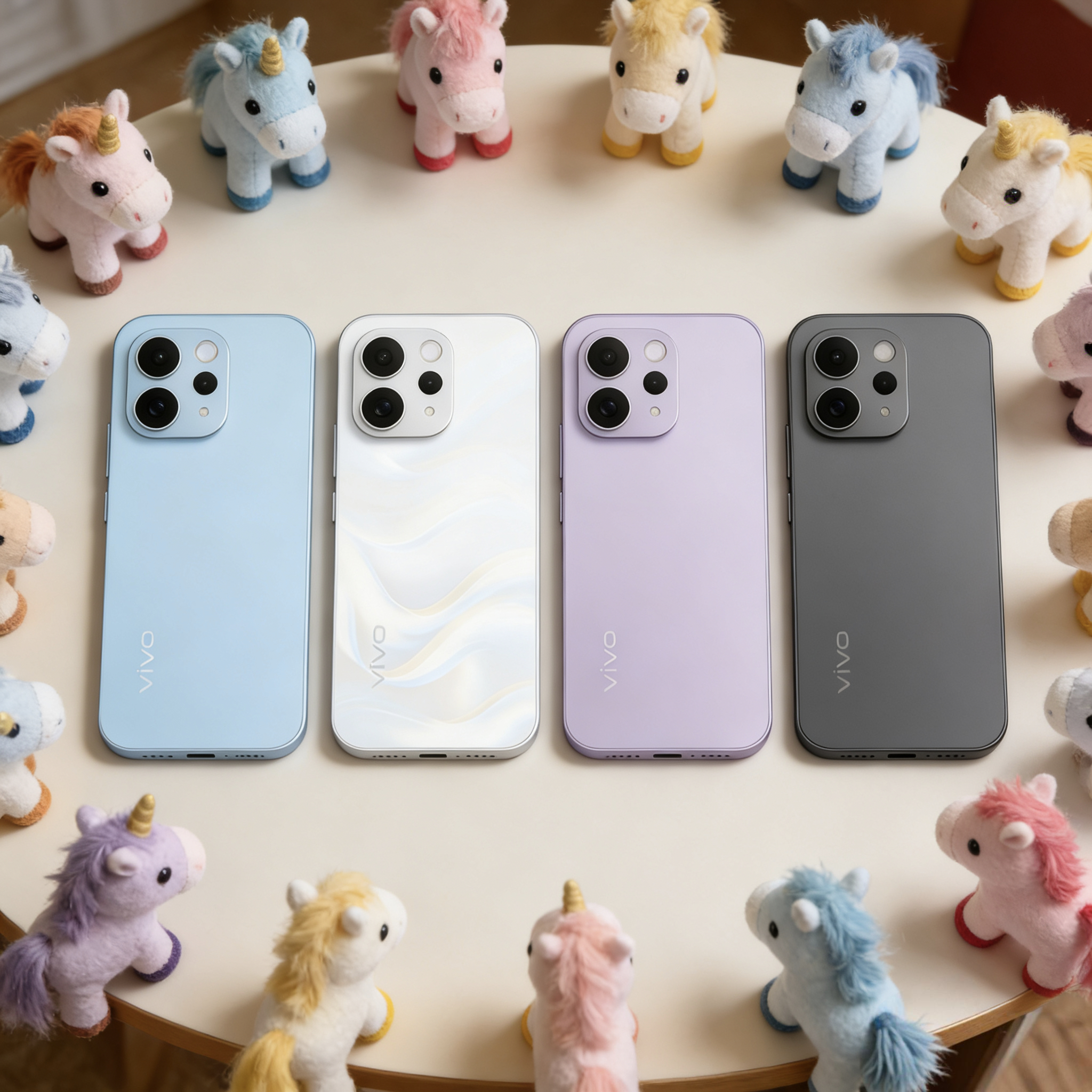 朋友想给妹妹过年换台新手机，小姑娘平时爱自拍，vivo S50当然合适不过了