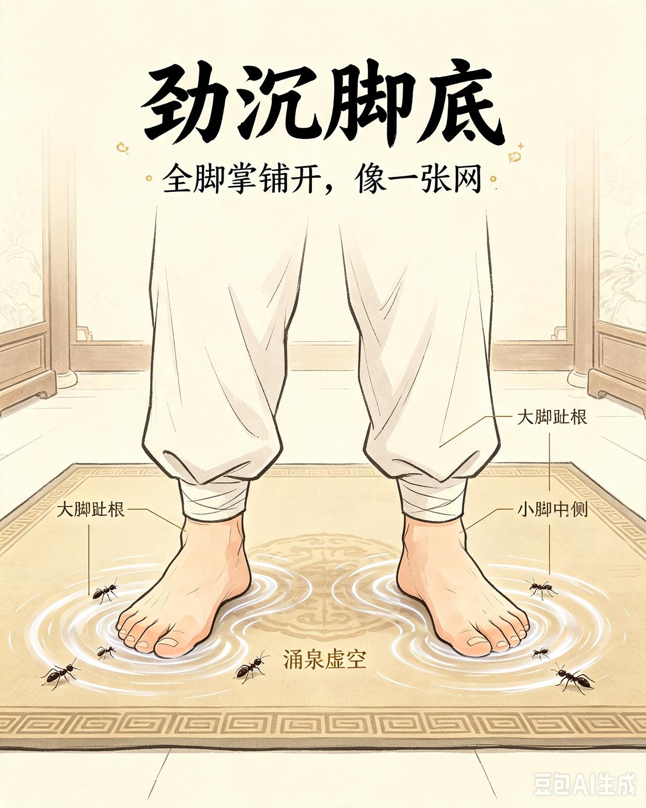 膝盖疼的人，预备式就做错了

公园里打拳的老李，膝盖疼两年了。吃药、贴膏药、戴护