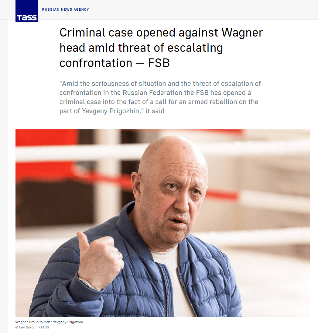 #俄罗斯#【克宫：各部门正全天候向普京汇报就武装叛乱企图所采取措施有关情况】#瓦