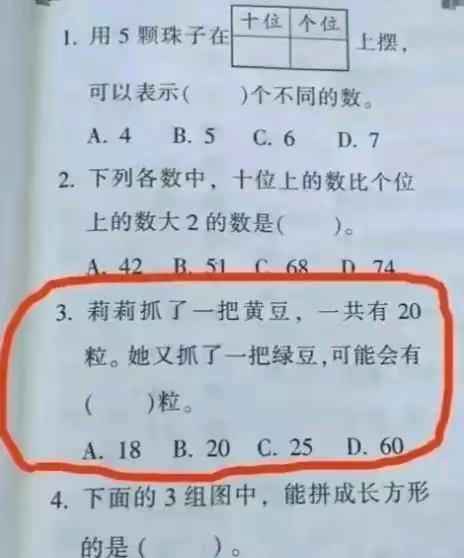 大家觉得答案是什么？ ​​​