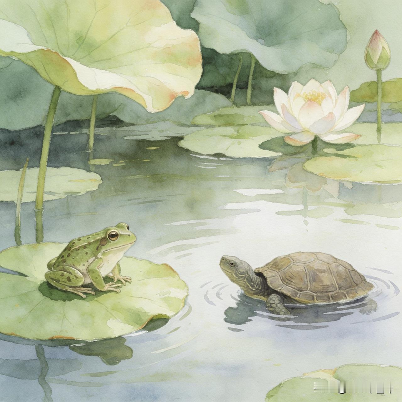 今天再次看到那篇既温柔又戳心的小故事，跟大家分享一下↓。
 
有一只小小的蜉蝣，